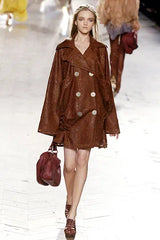 2006 Christian Dior By John Gallion Lasercut Leather Jacket Jacket arcadeshops.com