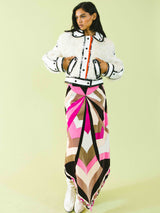 1960s Emilio Pucci Velvet Pointed Hem Skirt Bottom arcadeshops.com