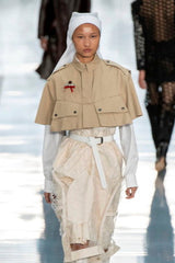 2020 Maison Margiela Layered Organza Trouser Tube Dress Dress arcadeshops.com