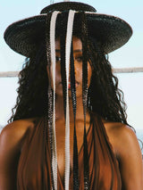 1960s Yves Saint Laurent Raffia Tassel Hat Accessory arcadeshops.com