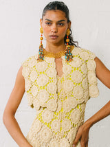 Monet Chainmail Collar Necklace Accessory arcadeshops.com