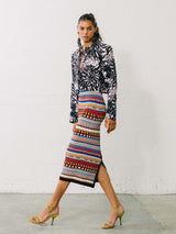 1994 Yves Saint Laurent Black And White Crop Jacket Jacket arcadeshops.com