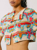 1960s Beaded Micro Short Three Piece Ensemble Suit arcadeshops.com