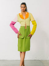 Moschino Color Block Puzzle Suit Suit arcadeshops.com