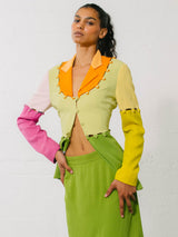 Moschino Color Block Puzzle Suit Suit arcadeshops.com