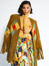 1970s Fringed Suede Jacket Jacket arcadeshops.com