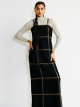 Issey Miyake Metallic Stripe Plisse Pleat Top Top arcadeshops.com