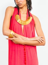 Mary McFadden Sculptural Statement Necklace Accessory arcadeshops.com