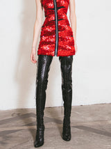 Anello & Davide Thigh High Fetish Boots, 8 Accessory arcadeshops.com