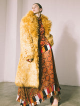 Gucci Oversized Faux Shearling Coat