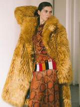 Gucci Oversized Faux Shearling Coat