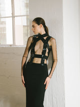 Tom Ford Beaded Bandage Accented Dress
