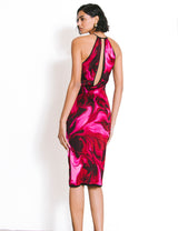 2001 Gucci Slinky Mesh Hot Lava Dress Dress arcadeshops.com