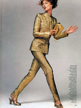 1996 Chanel Gripoix Buckle Metal Mesh Belt Accessory arcadeshops.com