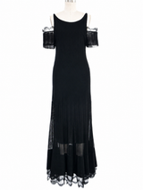 2007 Chanel Off Shoulder Jersey Dress Dress arcadeshops.com