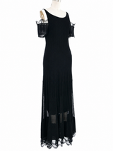 2007 Chanel Off Shoulder Jersey Dress Dress arcadeshops.com