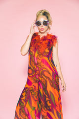 1960's Pucci Print Round Sunglasses Accessory arcadeshops.com