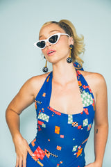 Polka Dot Ball Drop Earrings Jewelry arcadeshops.com