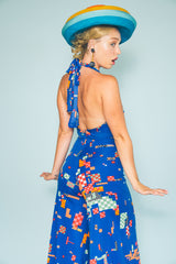 1970s Missoni Printed Halter Jumpsuit Jumpsuit arcadeshops.com