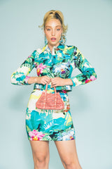 Judith Leiber Rose Lizard Top Handle Bag Accessory arcadeshops.com