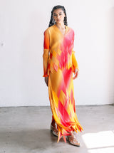 Issey Miyake Ombre Pleated Ensemble Suit arcadeshops.com