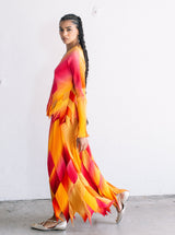 Issey Miyake Ombre Pleated Ensemble Suit arcadeshops.com