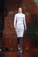 2003 Dolce & Gabbana Black Knit Button Dress Dress arcadeshops.com