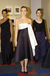 2005 Yeohlee Black and White Organza Dress Dress arcadeshops.com