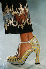 Rodarte Gold Sunrise Pumps, 39 Accessory arcadeshops.com