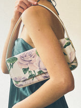 Dolce & Gabbana Rose Printed Baguette Bag Accessory arcadeshops.com