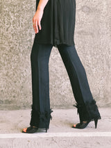 Rochas Chantilly Lace Cuff Trousers Bottom arcadeshops.com