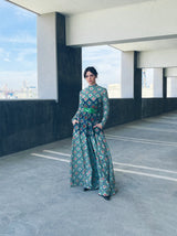 1970s Stanley Korshak Op Art Dotted Jumpsuit Jumpsuit arcadeshops.com