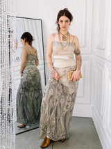 Emanuel Ungaro Paisley Silk Maxi Dress Dress arcadeshops.com