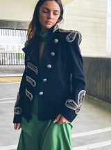 2009 Balmain Embellished Military Jacket Jacket arcadeshops.com