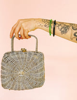 Koret Metallic Basket Bag Accessory arcadeshops.com