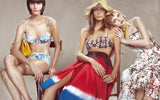 Prada Venetian Tourist Printed Bikini Set Suit arcadeshops.com