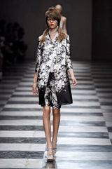 2010 Prada Floral Silk Coat