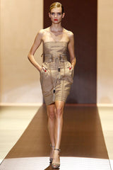 2011 Gucci Lace Up Strapless Dress Dress arcadeshops.com