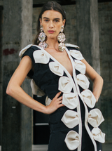 Dylan Poblano Crushed Sterling Disc Earrings Accessory arcadeshops.com