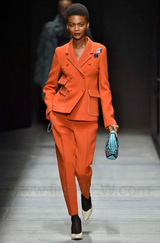 2018 Bottega Veneta Terracotta Trousers Bottom arcadeshops.com