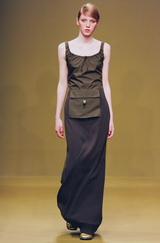 1999 Miu Miu Wool Tech Maxi Dress Dress arcadeshops.com