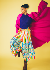 Gucci Printed Pleated Culottes Bottom arcadeshops.com