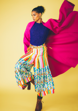 1980s Calvin Klein Magenta Overcoat Outerwear arcadeshops.com