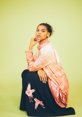 Christian Dior Printed Lounge Caftan Dress arcadeshops.com