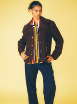 1980s Gucci Suede Horsebit Jacket Jacket arcadeshops.com