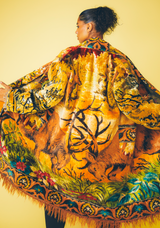Deer Tapestry Coat Outerwear arcadeshops.com