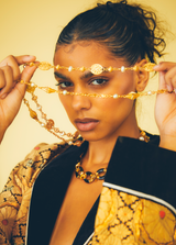 St John Goldtone Pearl Bead Necklace Jewelry arcadeshops.com