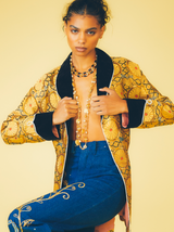 St John Goldtone Medallion Bead Necklace Jewelry arcadeshops.com