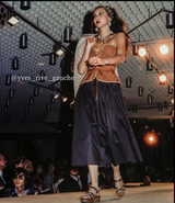 1977 Yves Saint Laurent Bustier Top arcadeshops.com