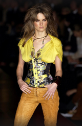 2003 Roberto Cavalli Silk Chinoiserie Ensemble Suit arcadeshops.com